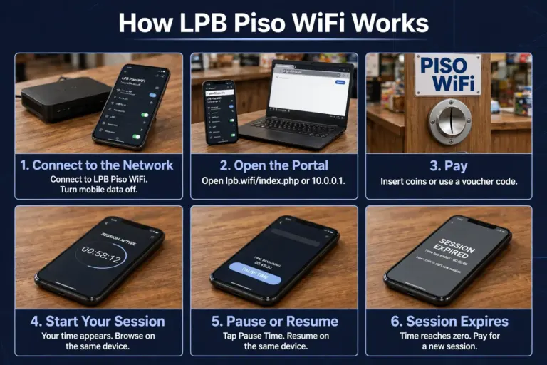 How LPB Piso WiFi Works